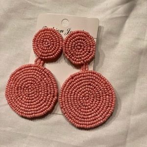 Earrings rose/peach